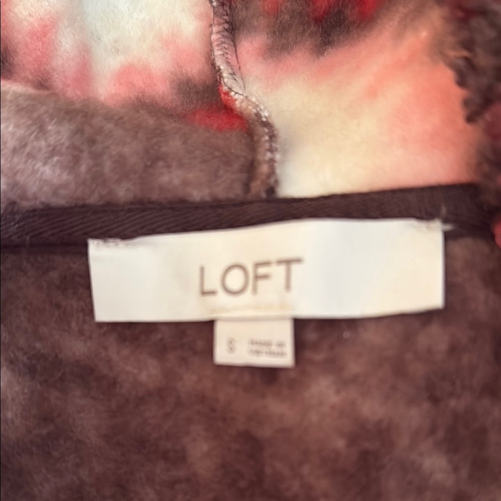 LOFT Multicolor Patterned Hoodie - Picture 3 of 3